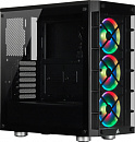Корпус Corsair iCUE 465X RGB черный без БП ATX 3x120mm 1x140mm 2xUSB3.0 audio bott PSU