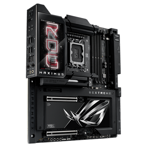 Материнская плата ASUS ROG MAXIMUS Z890 EXTREME, LGA1851, Z890, 4*DDR5, 4*SATA, 6*M.2, 7*USB 3.2, Type-C, 2*PCIx16, 2*PCIx4, 2*Thunderbolt™ 5, HDMITM