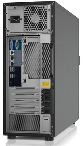 Lenovo TCH ThinkSystem ST250 Tower 4U,Xeon E-2224 (4C 3.4GHz 8MB Cache/71W), 1x16GB/2666/UDIMM,noHDD (upto8 SFF),SW RAID,550W,XCC Standard,DVD-RW
