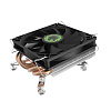 Кулер для процессора/ Gamemax A96 CPU Low-profile cooler (Intel LGA1700/1200/115X/Amd Am4 am5) TDP 130W
