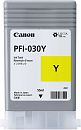 Картридж Canon PFI-030Y желтый для imagePROGRAF TA-20, TA-30, TM-240, TM-340 (55мл)