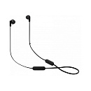 Гарнитура вкладыши JBL T215BT черный беспроводные bluetooth шейный обод (JBLT215BTBLK)