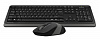 Клавиатура + мышь A4Tech Fstyler FG1010S клав:черный/серый мышь:черный/серый USB беспроводная Multimedia (FG1010S GREY)