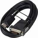 Кабель видео Hama H-122130 DVI-D(m)/HDMI (m) 1.5м. черный (00122130)