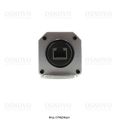 Уличный удлинитель Ethernet+PoE OSNOVO E-PoE/1GW Уличный PoE удлинитель 10M/100M/1000M Gigabit Ethernet до 500м (до 22W). Увеличение расстояния переда