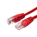 Filum FL-U5-7.5M-R Кабель патч-корд, U/UTP 5e cat. 7.5м,  26AWG(7x0.16 мм), омедненный алюминий (CCA), PVC, красный
