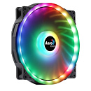 Вентилятор Aerocool Duo 20 ARGB 6-pin Black&White 200?200?25mm (18.3 dB(A), 700RPM, 6pin(PWM), ARGB) (4710562752601)