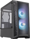 Корпус без блока питания Cooler Master MasterBox MB311L, 2xUSB3.0, 2x120 ARGB Fan, w/o PSU, Black, mATX