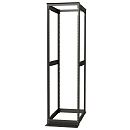 Шкаф Hyperline ORK2A-3281-RAL9005 Открытая стойка 32U высота 1625 мм, двухрамная, ширина 550 мм, глубина регулируется 800-1250 мм, цвет черный (RAL 90