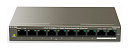 Коммутатор 10PORT 10/100M F1110P-8-102W IP-COM