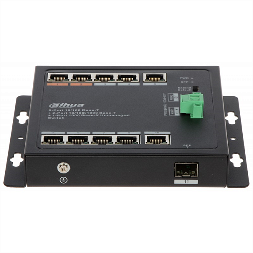 Коммутатор Dahua DH-PFS3111-8ET-96-F, 10-Port Unmanaged Desktop Switch with 8 Port PoE