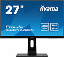 Монитор Iiyama 27" ProLite XUB2792QSN-B1 черный IPS LED 4ms 16:9 HDMI M/M матовая HAS Piv 1000:1 350cd 178гр/178гр 2560x1440 75Hz DP WQ USB 7.8кг