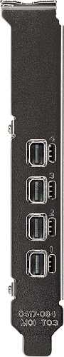 Видеокарта VGA PNY NVIDIA T1000, 8 GB GDDR6/128 bit, PCI Express 4.0 x16, 4x mDP