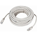 Rexant (18-1011) Шнур коммутационный, патч-корд U/UTP RJ45-RJ45, CAT 5e, PVC серый, 20м