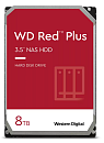 Жесткий диск WD SATA-III 8TB WD80EFPX NAS Red Plus (5640rpm) 256Mb 3.5"