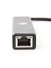 VCOM DH311A Кабель-концентратор USB 3.1 Type-Cm --> RJ-45+3port USB3.0(f) Aluminum Shell VCOM [DH311A] [4895182246775]