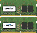 Память оперативная Crucial SODIMM 32GB Kit (16GBx2) DDR4 2666 MT/s (PC4-21300) CL19 DR x8 Unbuffered 260pin