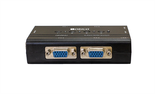 Переключатель ORIGO 4-портовый KVM-переключатель с портами VGA и USB