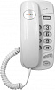 телефон проводной texet tx-238 белый