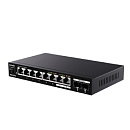 Коммутатор Tenda TEM2010X (L2) 8x2.5Гбит/с 2SFP+ неуправляемый