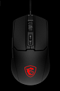Мышь беспроводная FORGE GM100 черная MSI