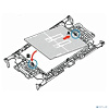 Supermicro SKT-1424L-001B-FXC Крепеж для удержания процессора в сокете/ CPU carrier for 4th Gen Intel Xeon Scalable processors (MCC)