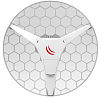 MikroTik LHG Lite60 (60Ghz antenna with 802.11ad wireless, 650MHz CPU, 64MB RAM, 10/100Mbps LAN port, RouterOS L3, POE, PSU) for use as CPE in Point -