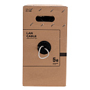 Rexant (01-0141-R) Кабель F/UTP, CAT 5e, PVC нг(А)-LS, 4x2x0,52 мм, 24AWG, внутренний, серый, 305м, РФ REXANT