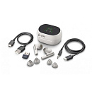 Poly 216755-02 Наушники Voyager Free 60+ Uc With Touchscreen Charge Case, Teams, Usb-C, (F60Tr, F60Tl,F60T, Cbf60+, Bt700C), White, Ww