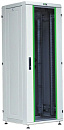 ITK Шкаф сетевой 19" LINEA N 42U 600х600 мм стеклянная передняя дверь серый