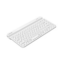Клавиатура A4Tech Fstyler FBK30 белый USB беспроводная BT/Radio slim Multimedia (FBK30 WHITE)