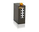 Неуправляемый коммутатор c 8 портами 10/100/1000Base-T(X) (разъем RJ45), два входа питания 18-30 В перем. или 12-48 В пост., рабочая температура от