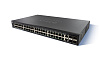 Коммутатор CISCO [SG350X-48P-K9-EU] SB [SG350X-48P] 48-port Gigabit POE Stackable Switch, 48x PoE, из них 8x PoE++ 60Вт, суммарно раздаёт 382 Вт