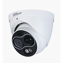 DAHUA DHI-TPC-DF1241-B7F8-DW-S8 Двухспектральная тепловизионная IP-камера с ИИ, 1/2.7" Progressive CMOS, объектив 8.0мм, неохлаждаемый FPA детектор, о