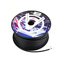 AuraSonics IC124CB инструментальный кабель Ø6мм, 24AWG, 0.22мм², черный, бухта 100м