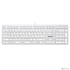 Клавиатура A4Tech Fstyler FX50 белый USB slim Multimedia (FX50 WHITE)