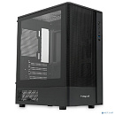 Case HSPD M332, Mesh Mini-tower, Black, TG, 0.4 SPCC, no fans, mATX, mITX, 160/285/170mm, 1x2.5", 1x3.5", 4xPCI, 1xUSB-A 3.0, 1xUSB-A 1.0, 387x197x325