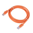Патч-корд ACD-LPU6Z-30O Cat6 UTP 26AWG 4Pair, CU, LSZH, Оранжевый, 3м