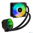 Exegate EX298708RUS Комплект водяного охлаждения ExeGate BlackWater-120V3.PWM.ARGB (3 PIN 5V ADDRESSABLE RGB подсветка, LGA2066/2011/1366/1150/1151/11