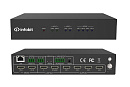 Контроллер видеостены 4K60 HDMI Infobit [iWall 204], 2 входа HDMI, 4 выхода HDMI, с режимом матрицы.