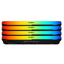 Kingston 64GB 3600MT/s DDR4 CL18 DIMM (Kit of 4) FURY Beast RGB KF436C18BB2AK4/64