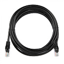 Патч-корд |ACD-LPU5C-30B| Cat5e UTP 24AWG 4Pair, 7/0.18мм CU Черный, 3.0м, (741791)