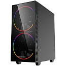 Корпус GameMax Компьютерный , без блока питания ATX/ Black Hole ATX case, black, w/o PSU, w/1xUSB3.0+1xUSB2.0, w/2x20cm ARGB GMX-20-ARGB front fans