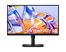 Монитор Samsung 27" ViewFinity S8 S27H804UAI IPS LED 16:9 3840x2160x60Hz 5ms 350cd 178/178 HDMI;USB hub;RJ45;Tilt; Swiv; HAS; Pivot; VESA; Black