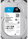 Жесткий диск Seagate SkyHawk HDD 3.5" SATA 6Tb, 5400 rpm, 256Mb buffer, 512e/4Kn, CMR, ST6000VX009, 1 year