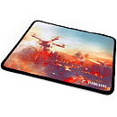 Коврик для мыши Гарнизон GMP-135, рисунок- "дроны", размеры 250*200*3мм, ткань+резина, оверлок