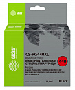 Картридж струйный Cactus CS-PG440XL PG-440XL черный (600стр.) (20мл) для Canon Pixma MG2140/3140/2240/2245/3240/3540/3640/4140/4240/4250/MX374/375/394