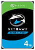 Жесткий диск Seagate SATA-III 4TB ST4000VX016 Surveillance Skyhawk 4KN (5400rpm) 256Mb 3.5"