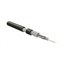 Hyperline FO-PDM-OUT-9S-4-PE-BK Кабель волоконно-оптический 9/125 (SMF-28 Ultra) одномодовый, 4 волокна, армированный стекловолокном, самонесущий, для