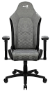 Aerocool CROWN AeroSuede Stone Grey (<150кг, ткань AeroSuede, 2 подушки, 2D подлокотник)